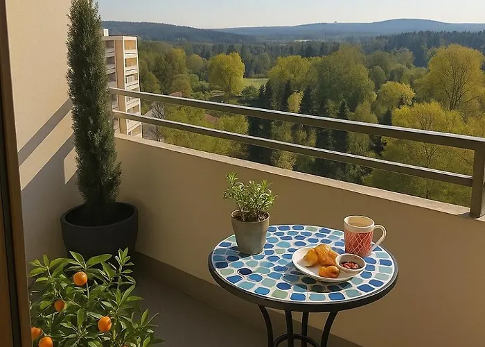 Apartmán Ypsilon Mit Malerischem Ausblick Bayreuth